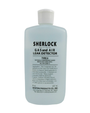 Sherlock Leak Detector 8oz Bottle *MIL-PRF-25567E Type 2