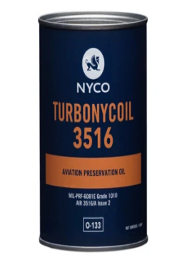 Nyco Turbonycoil 3516 1USQ Can MIL-PRF-6081E Grade 1010
