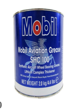 Mobil SHC 100 Synthetic Aviation Grease 2Kg Can