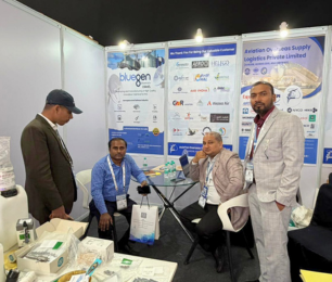 Aviation exhibition moments at Wings India 2026