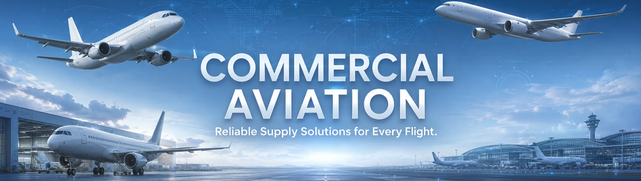 Commercial aviation supply solutions for every flight