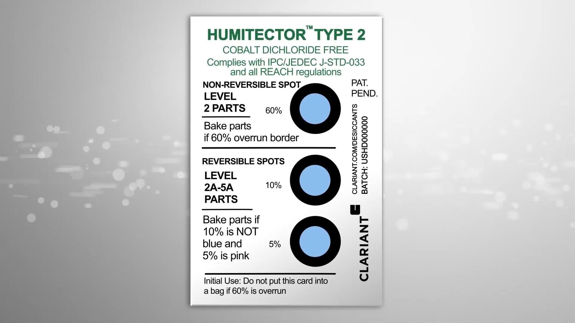 HUMIDITY INDICATOR