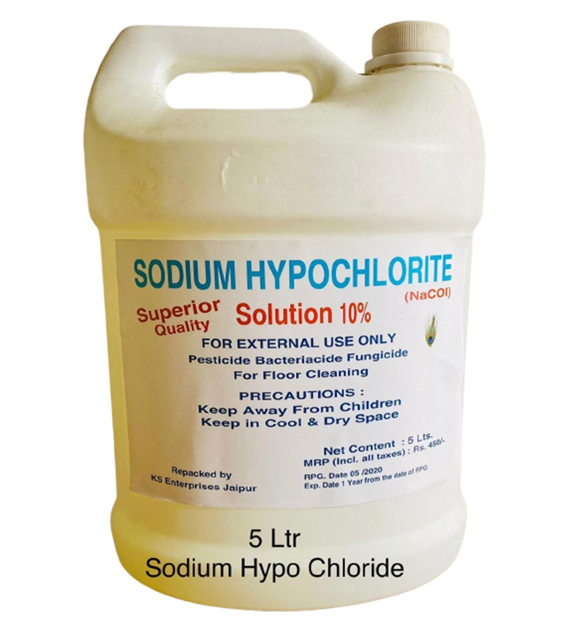 SODIUMHYPOCLORIDE-5L
