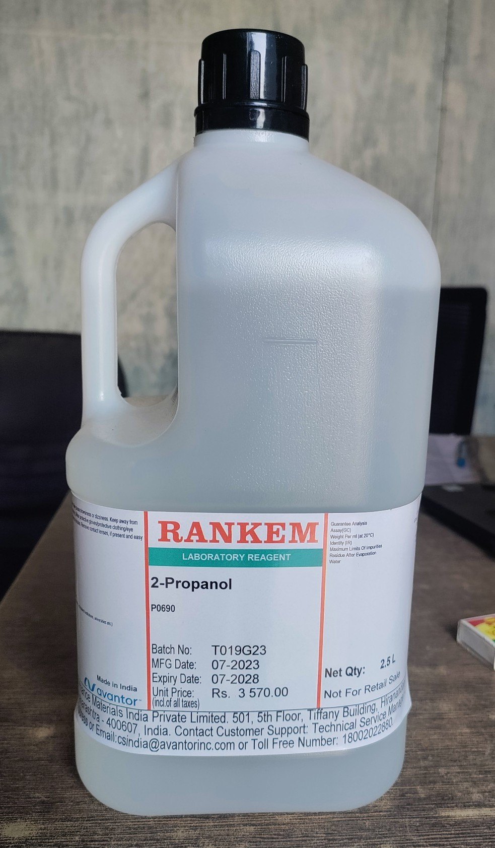 2-PROPANOL-2.5L(RANKEM)