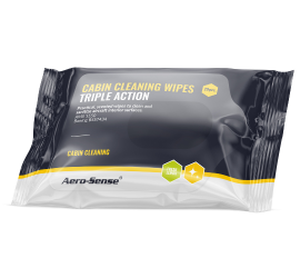 Cabin Cleaning Wipes Triple Action (lemon)