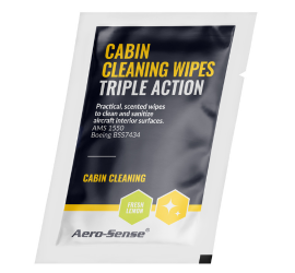 Cabin Cleaning Wipes Triple Action SACHET